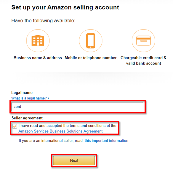 US Amazonの出品者登録方法