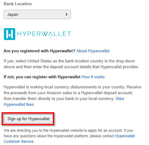 Hyper Walletサインアップ